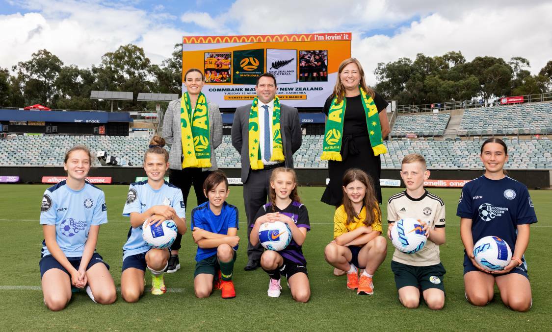 Chloe Logarzo (top left) will head to Goulburn on Saturday as part of Football NSDW TSP matches. Picture: Sitthixay Ditthavong