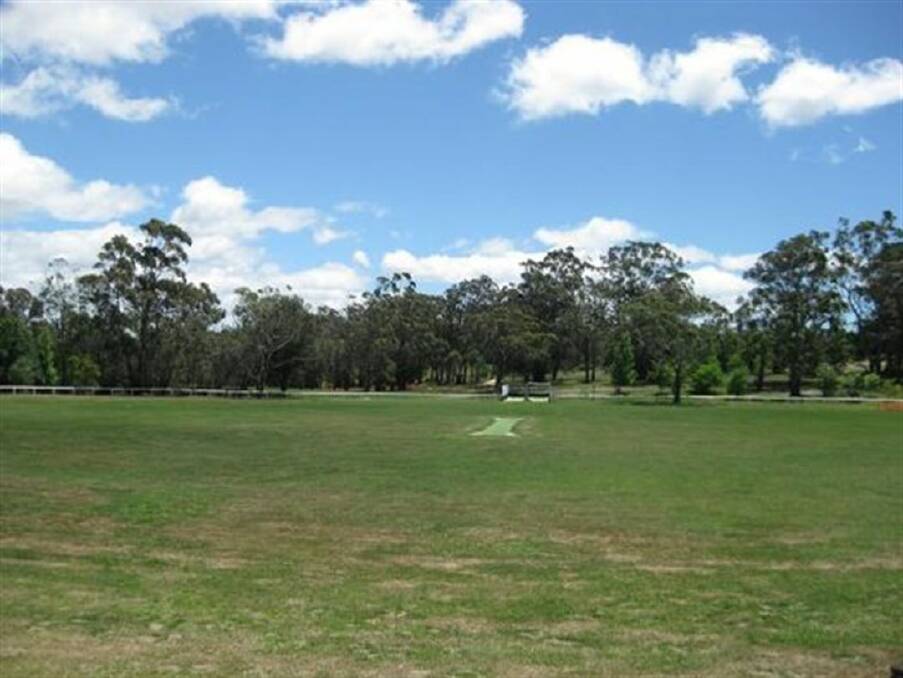 Bundanoon Oval's amenities will be out of action due to refurbishment work until mid-June 2022. Photo: Wingecarribee Shire Council
