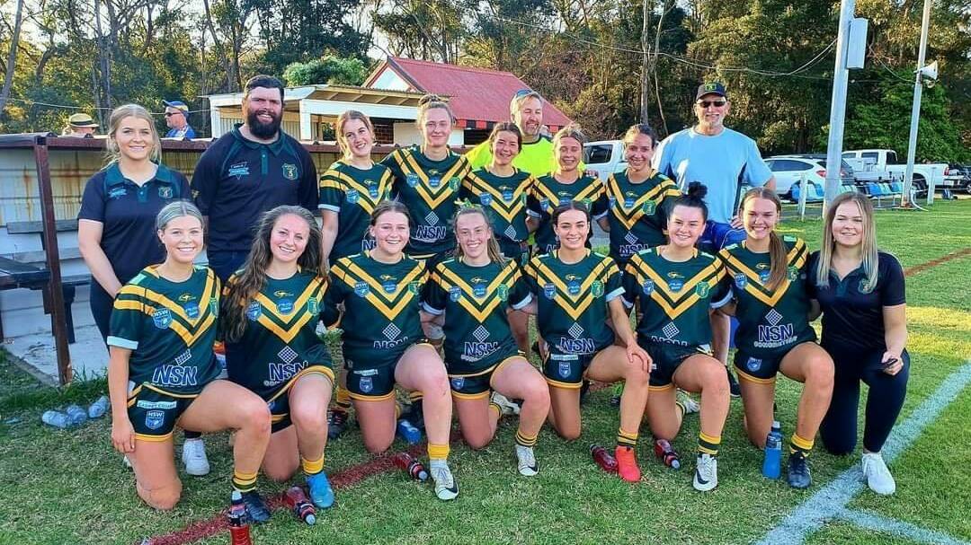 The Mittagong Lions Women's side sit second on the ladder. Photo: MLRLFC