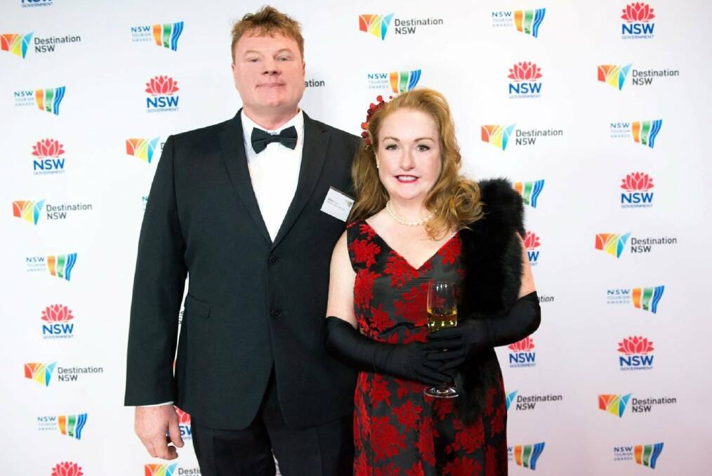Jason and Julie Peacock have twice been finalists at the Qantas Tourism Industry Awards. Photo: supplied