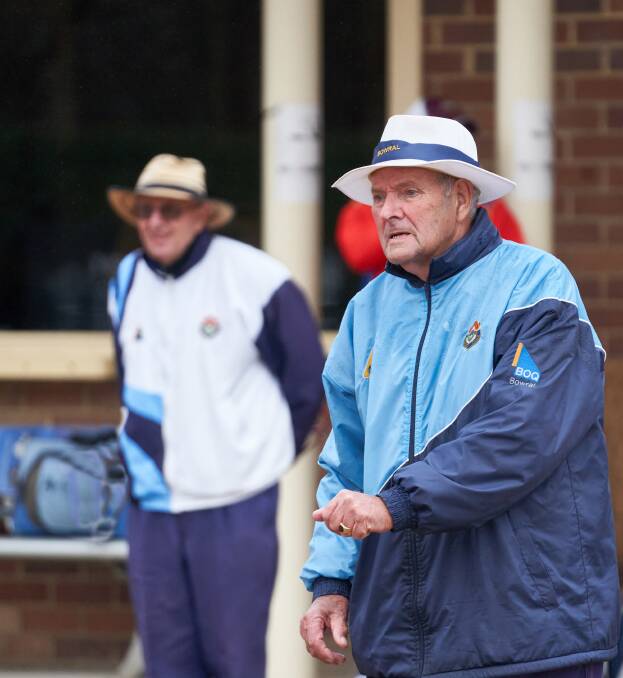 Gordon Lewis, long-term volunteer and administrator of Bowral Bowling Club, now has a green named after him. Photo: Robin Staples