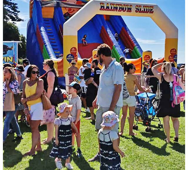 The markets will feature plenty of rides for the kids. Picture: supplied