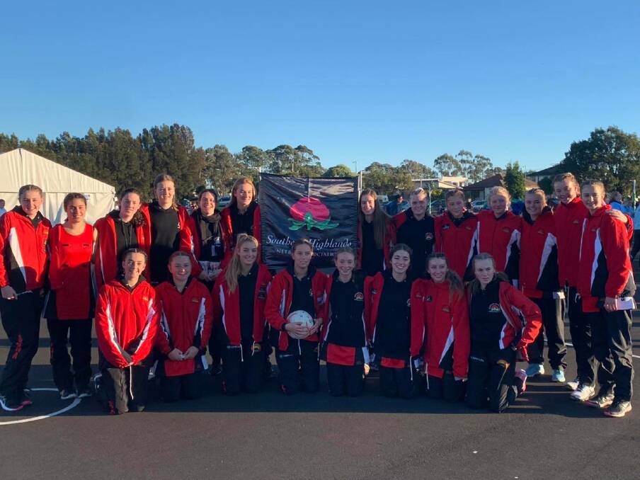 The victorius Under 17's side. Photo: Southern Highlands Netball Association