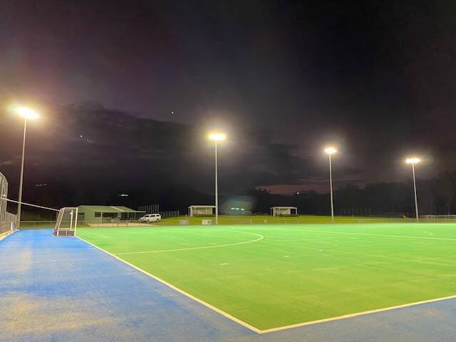 Both fields will now be composed of a synthetic hybrid surface. Photo: Southern Highlands Hockey