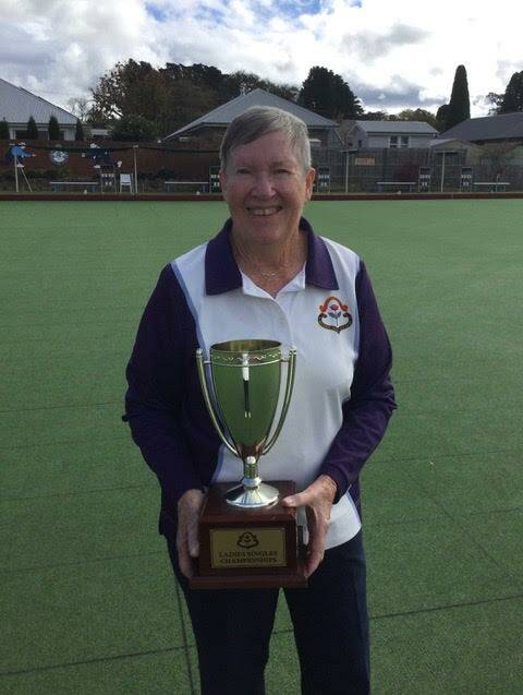 Irene Gilbert has won her first title. Photo: Gail Fraser