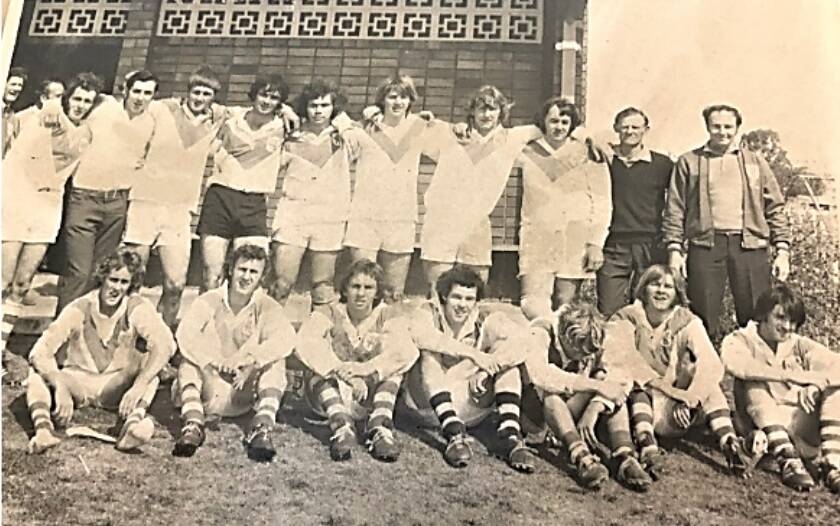 The victorious Under 18 Dragons side of 1971. Picture: supplied