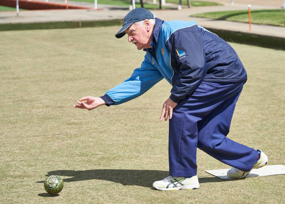Terry Norwood is one of a number of Bowral bowlers gearing up for a big pennant season. Photo: Robin Staples