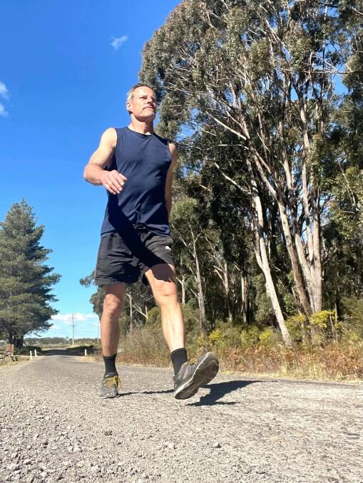 Andrew Mevissen is aiming to raise over $2000 for STEPtember. Photo: supplied