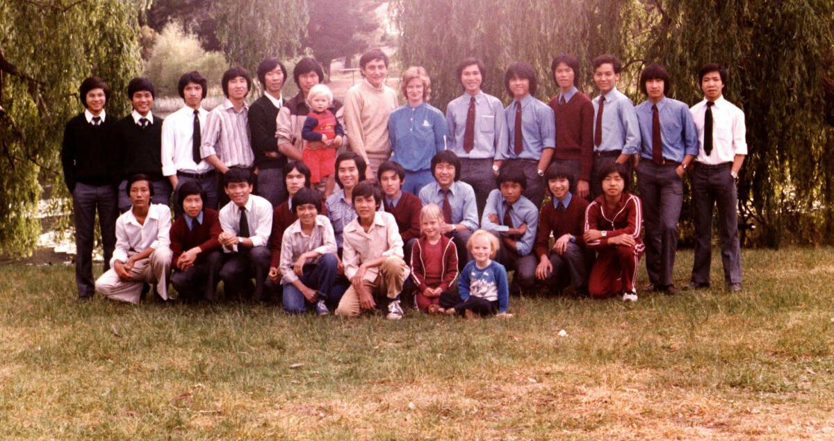 The Hy-Vong community in the 1980s. Photo: Supplied