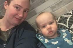 Goulburn single mother Kel Eason worries about the future for her and her son, Levi, given the lack of affordable homes in her NSW region. Picture: Supplied