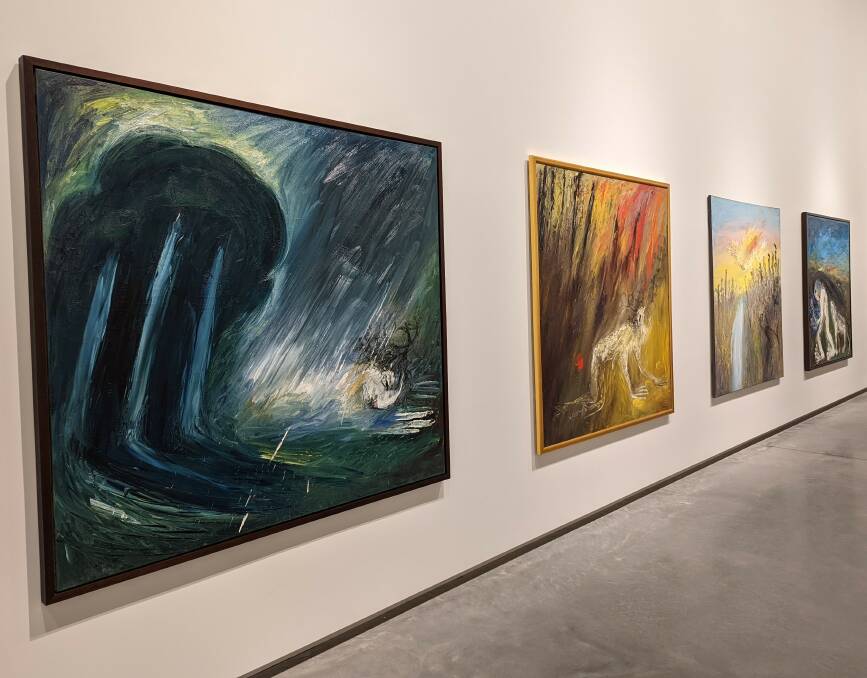 EYE-CATCHING: The 'Nebuchadnezzar' series by Arthur Boyd captivated me. Picture: Sam Baker