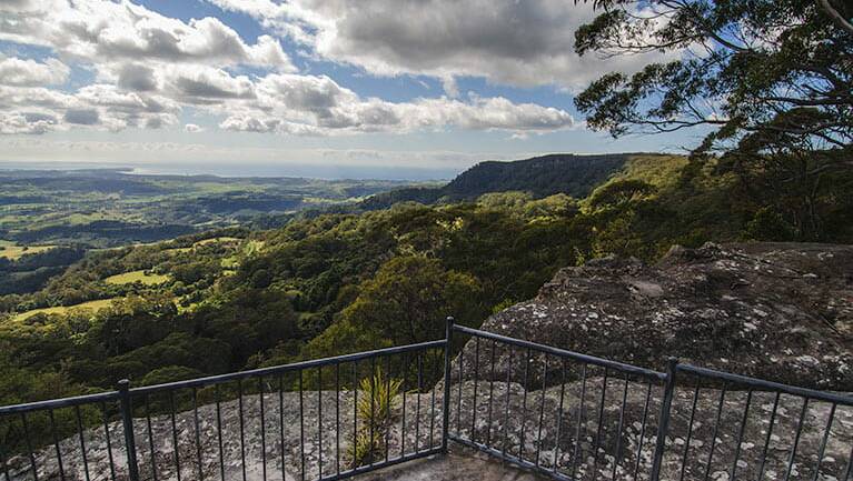 Easy access: Illawarra lookout can be found at the end of a short two-kilometre return walk. Picture: National Parks & Wildlife Service/John Spencer