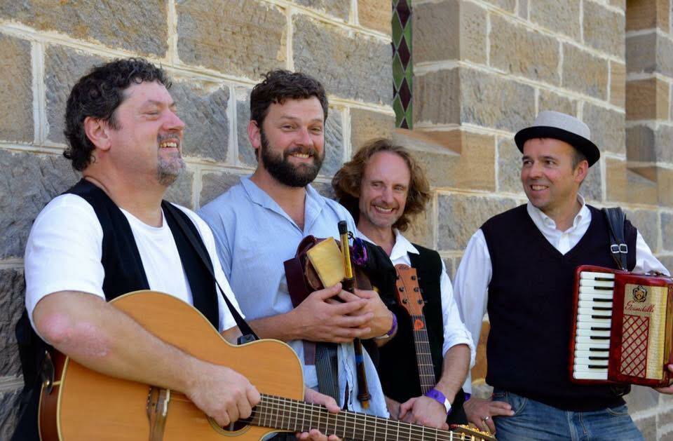 Local artists including Mutual Acquaintances (pictured), Dave Johnson and Don Brian will head to the Sydney Folk Festival. Picture: Supplied.