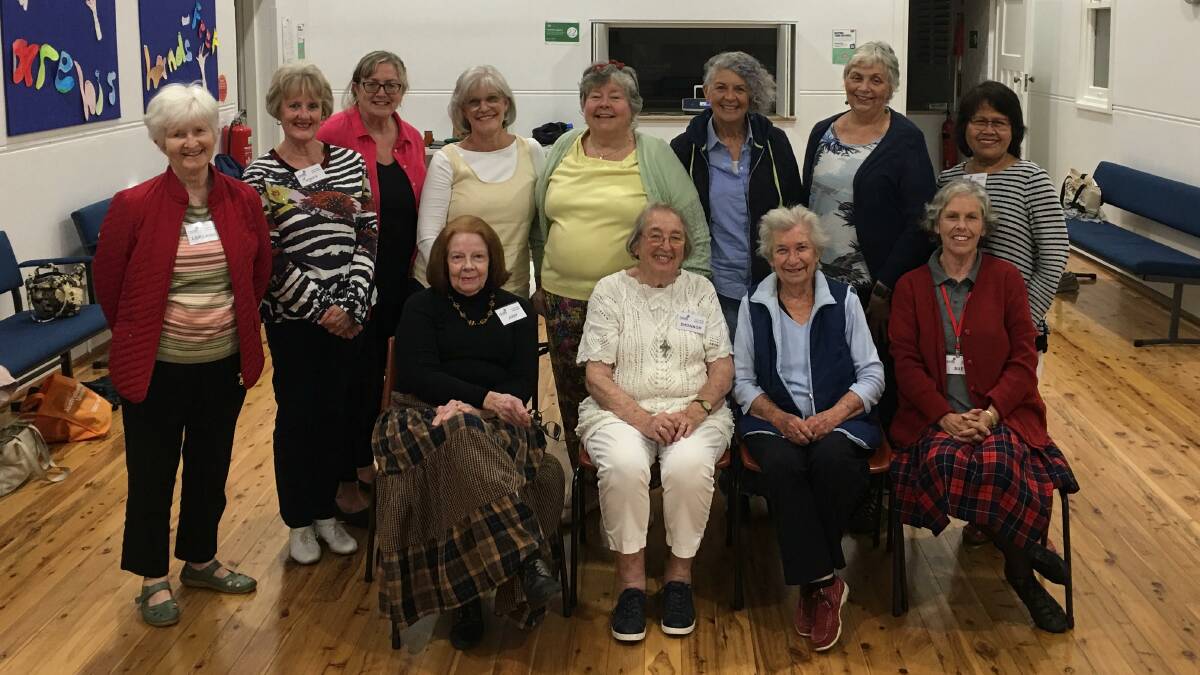 Southern Highlands Scottish Country Dancing recently held their annual general meeting. They have 12 regular members who dance each Wednesday evening at the Moss Vale Uniting Church. Photo: Supplied