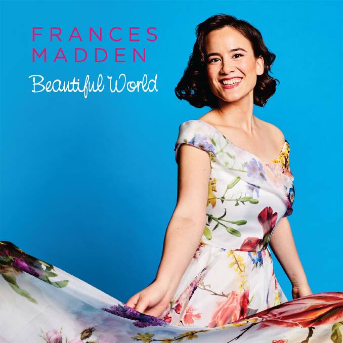 Frances Madden's newest album 'Beautiful World'. Picture: Supplied