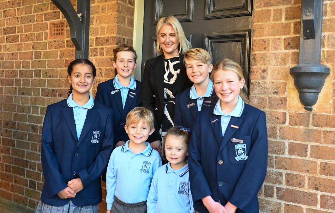 New Bowral Primary School principal Aimee Perfrement has received a "warm" welcome from students and the community. Picture supplied.