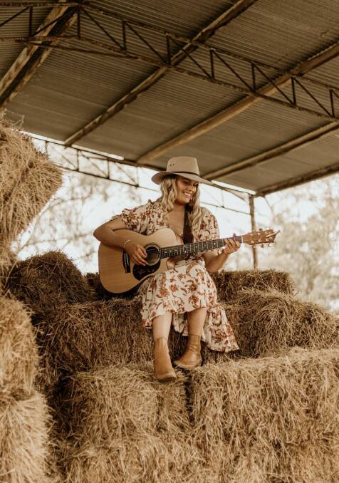 Zara Lindeman of Deniliquin: "Between gigging, writing, practice, and teaching, music takes up most of my time - but I wouldn't have it any other way." Picture: Mads Porter Photography