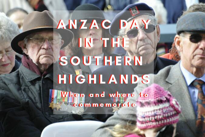 Anzac Day 2018: Where and when to commemorate across the Highlands