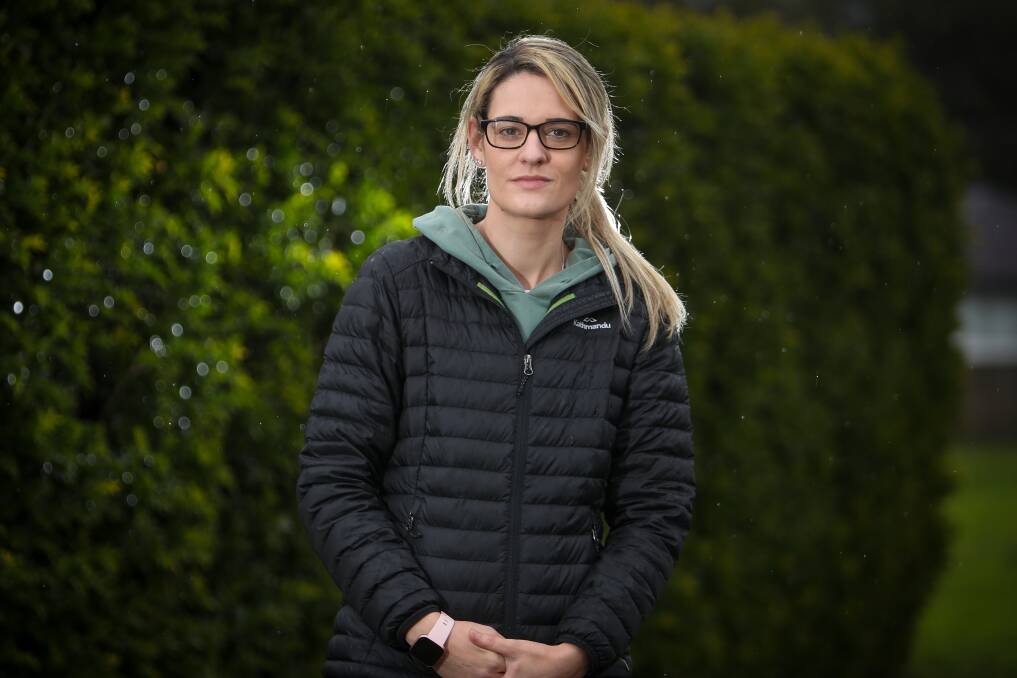 Hard times: Kylie and her family are among those struggling to make ends meet during the COVID lockdown. Picture: Adam McLean
