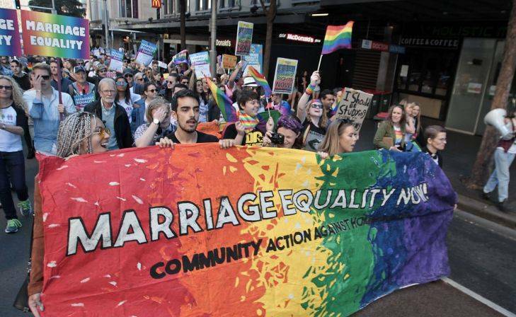 You have 14 days to register to vote in the same-sex marriage plebiscite. Photo: Ben Rushton (Fairfax Media).