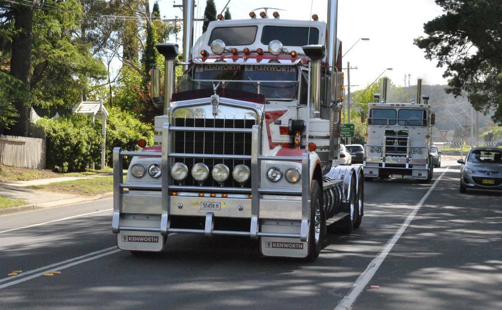 Trucks Across the Highlands Convoy for Kids will roll into Moss Vale Showgrounds on Saturday morning, October 14. Photo: Josh Bartlett. 