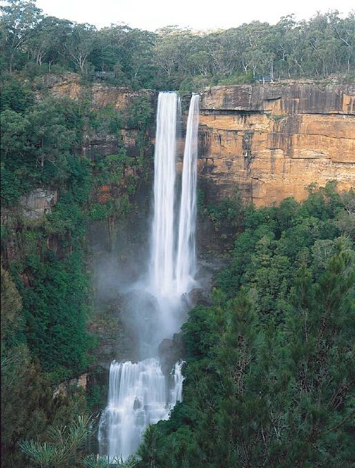 The view of Fitzroy Falls from one of the lookouts. Photo: Destination Southern Highlands. 