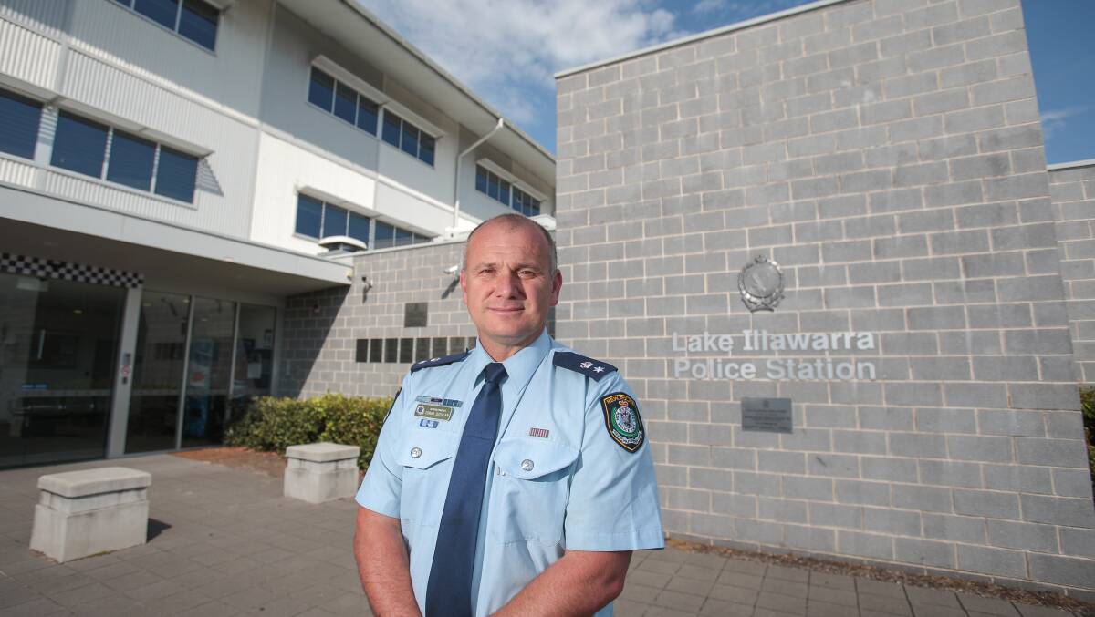 Former boss: Superintendent Zoran Dzevlan was in charge at Wollongong Local Area Command when complaints of inappropriate behaviour were made against him by female officers last year.