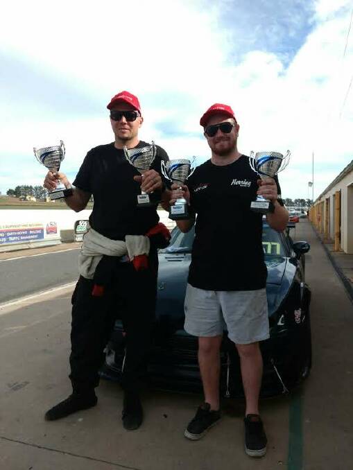 It was pedal-to-the-metal for a Highlands racing duo in the Wakefield 300