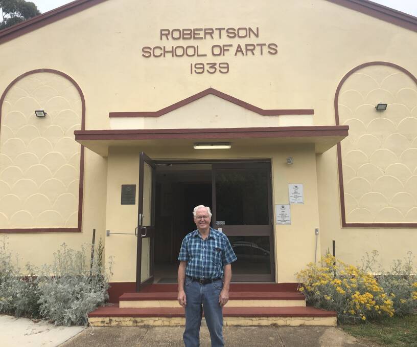 Secretary of the Robertson School of Arts, John Johnston 