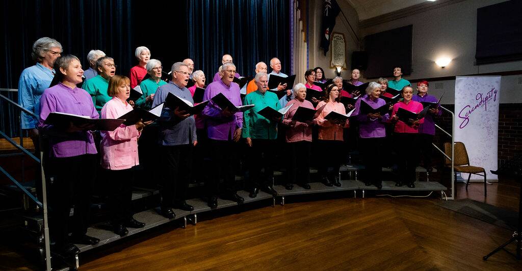 SERENDIPITY SPIRIT: The Serendipity Choir will be performing all the Christmas classics in the Highlands this year. 