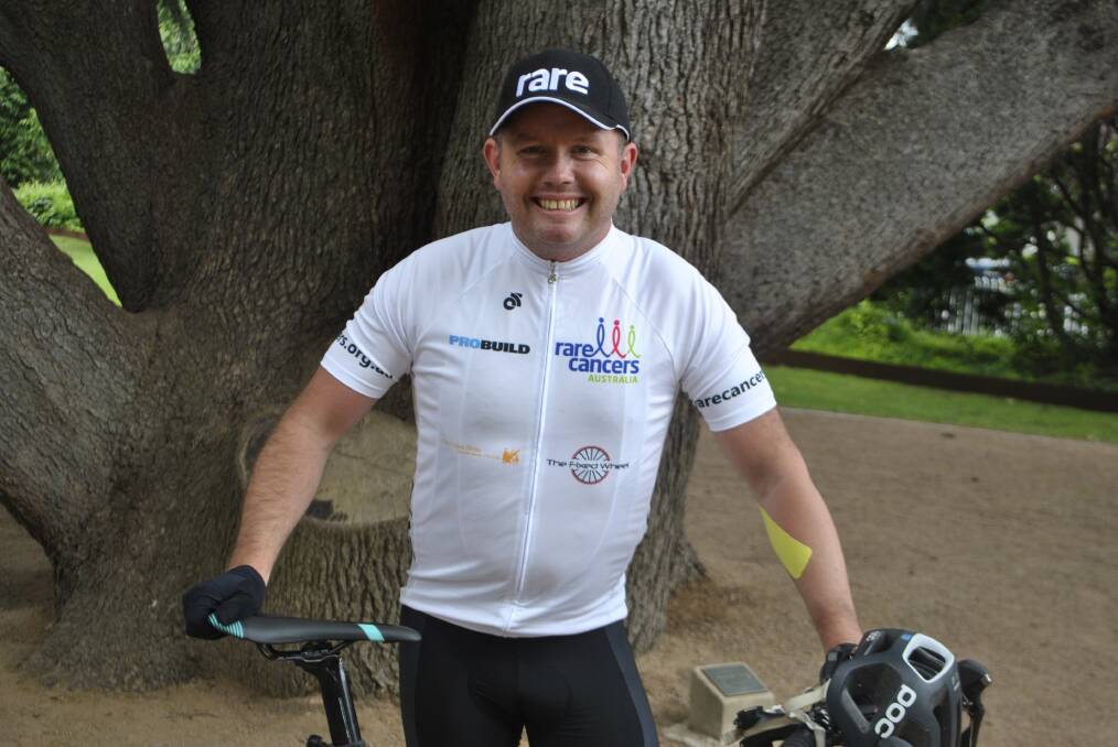 President of the Southern Highlands Cycling Club, and Rare Cancers Australia’s Community Engagement Manager, Zac Hulm.