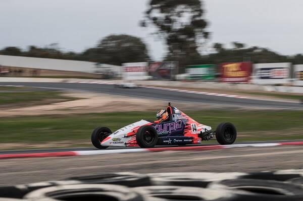 MINEEFF TO TAKE ON THE BEND: Lachlan MIneeff will take on The Bend Motorsport Park in South Australia this weekend. 