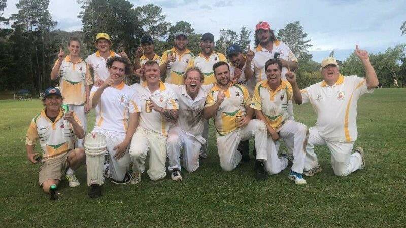 PREMIERS: The Hill Top 2017-18 third grade competition champions. Ian still wears his premiership cap every game played. 