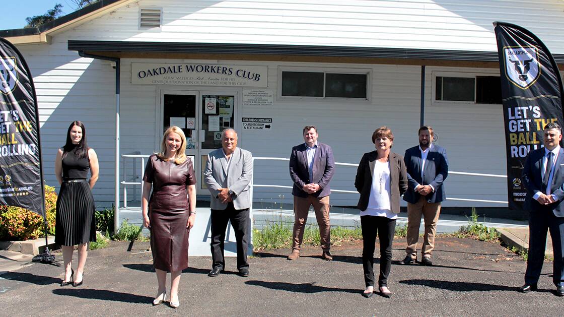 WELCOME: Macarthur FC Limited have welcomed the Oakdale Workers Sporting and Recreation Club Limited to the Macarthur FC family. Photo: Supplied.