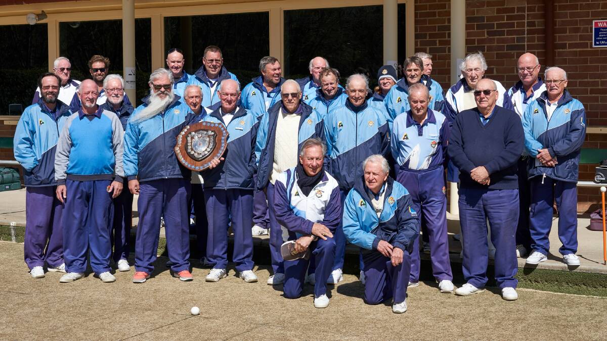 BOWRAL BOYS: The Bowral bowlers gathering for a photo. 