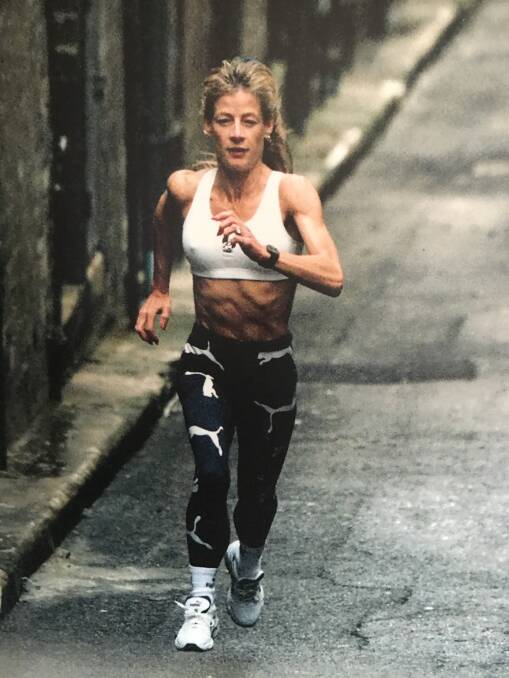 HOMETOWN GIRL: Heather Turland had the honour of running the 2000 Olympic Torch through Bowral on the Southern Highland leg. Photo: Supplied.