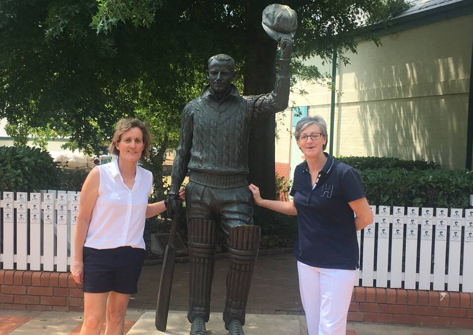 Cricketing pioneers visit Bradman Museum on T20 Cup tour
