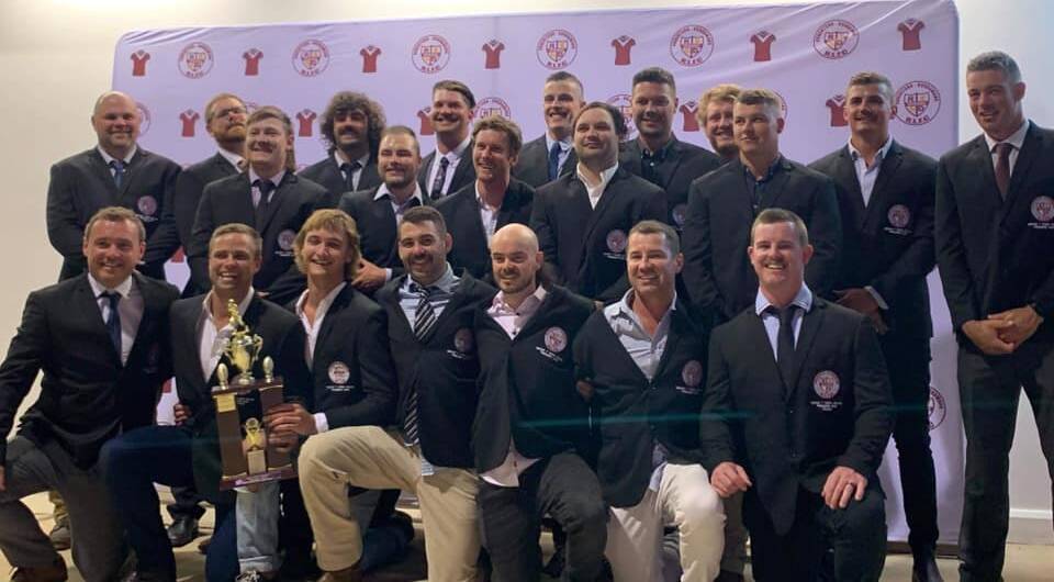 SHARP LOOKING SPUDDIES: The Robertson Spuddies celebrating their grand final win at the club's premiership blazer ceremony. Photo: RSRLC.