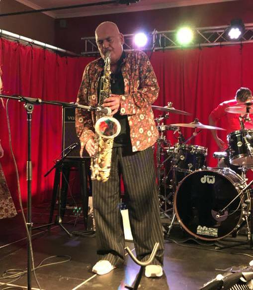 LEGEND: The Bowral Bowling Club entertainment stage has held some of the world's best talent. Joe Camilleri from The Black Sorrows and Jo Jo Zepp have performed several times at the club. Photo: Matt Welch.