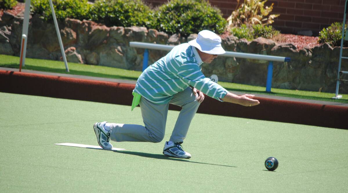 It was great weather for a game of bowls on Wednesday. 
