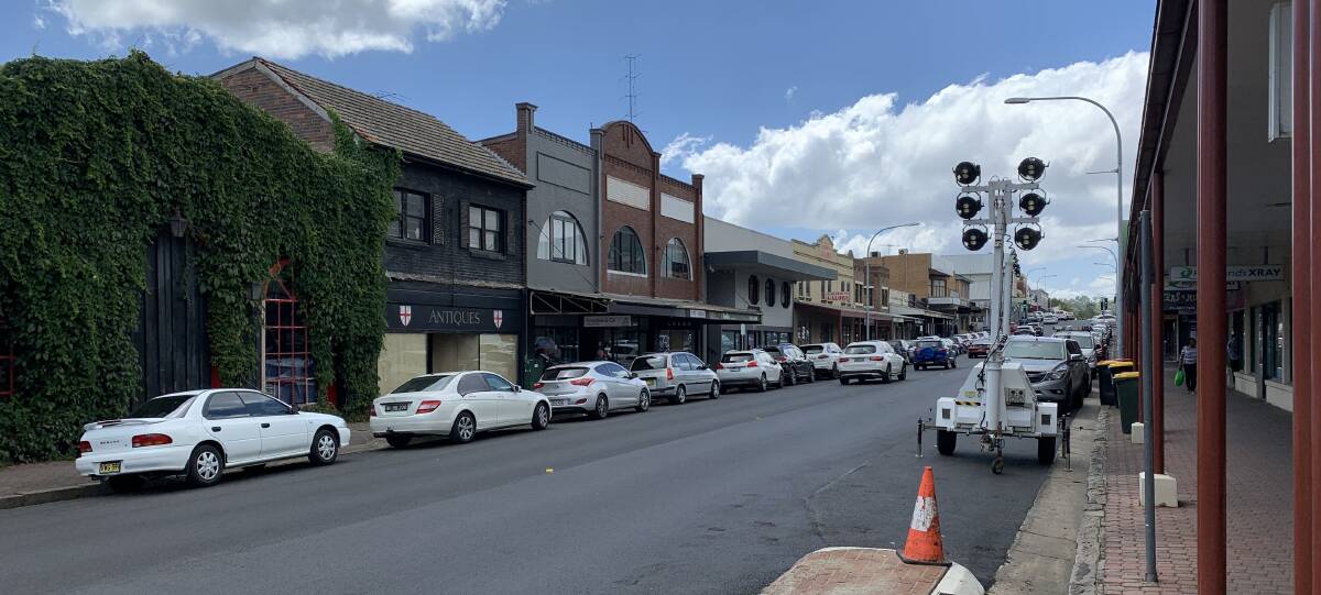 AVOID THE BONG BONG: Bowral's Bong Bong Street will have roadworks commencing and it's suggested by Transport NSW to avoid the area. Photo: Matt Welch. 