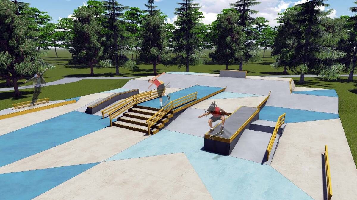 Bundanoon Skate Park concept design. Photo supplied. 