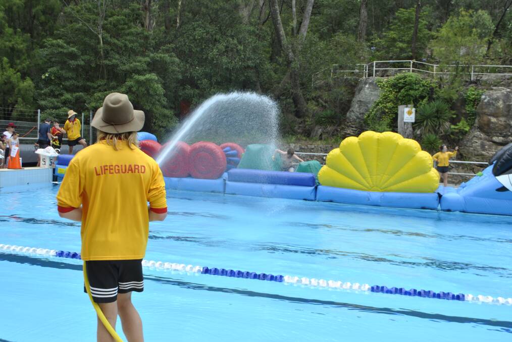 Lifeguards on hand to ensure a safe, fun day for all. 