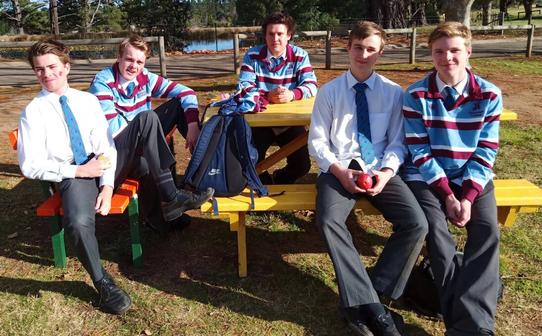 Mateship is an important takeaway for the Year 12 class of 2020 at Chevalier College. Photo supplied