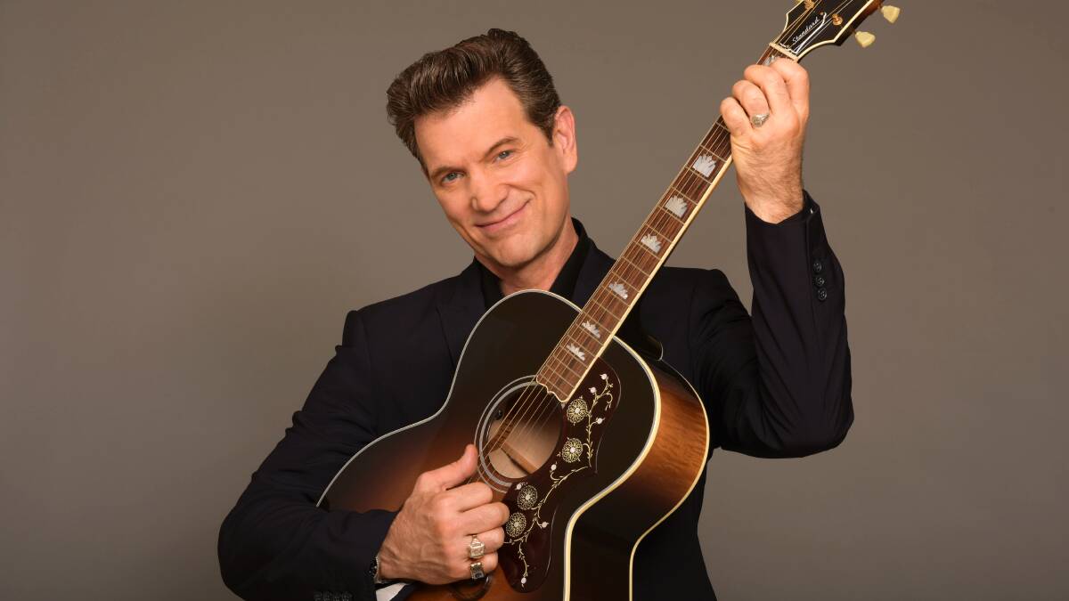 Chris Isaak will perform at A Day on the Green at Centennial Vineyards in April. Picture supplied