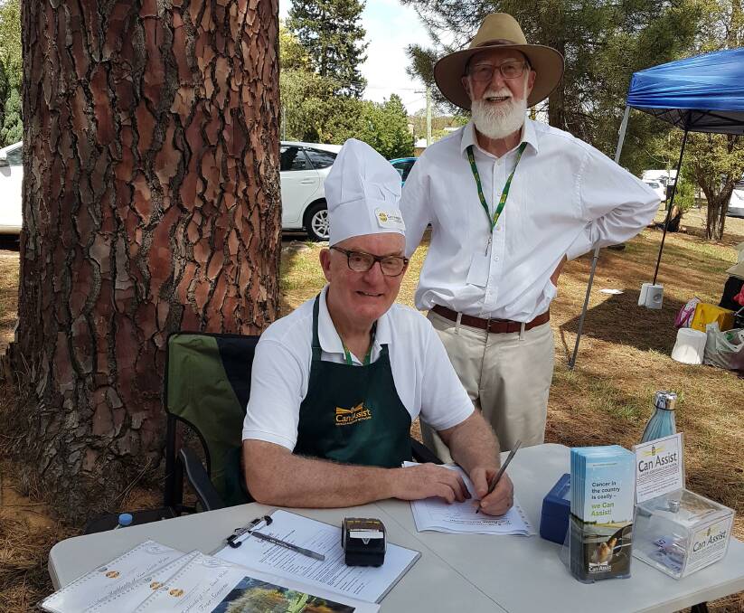 Can Assist volunteers busy helping with fundraising activities at Australia Day celebrations in Berrima earlier this year. Photo supplied