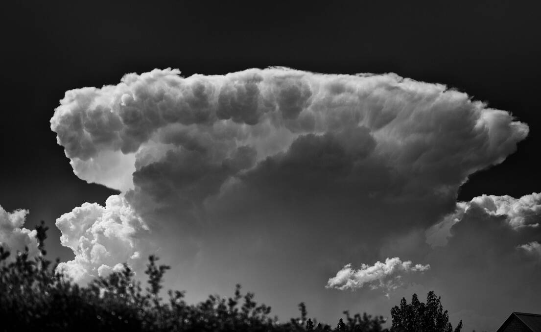 Summer storm clouds roll across the Highlands. Photo: Matt Hiser