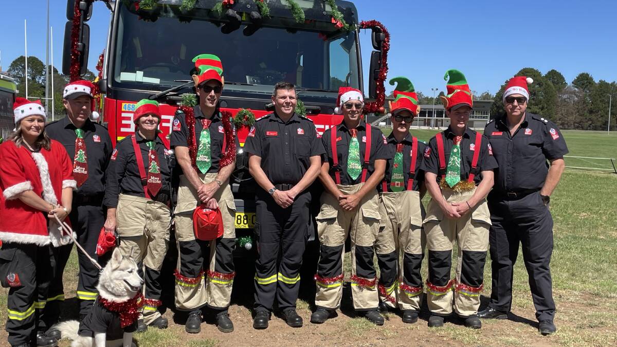 Firies spread a merry mood with Christmas competition