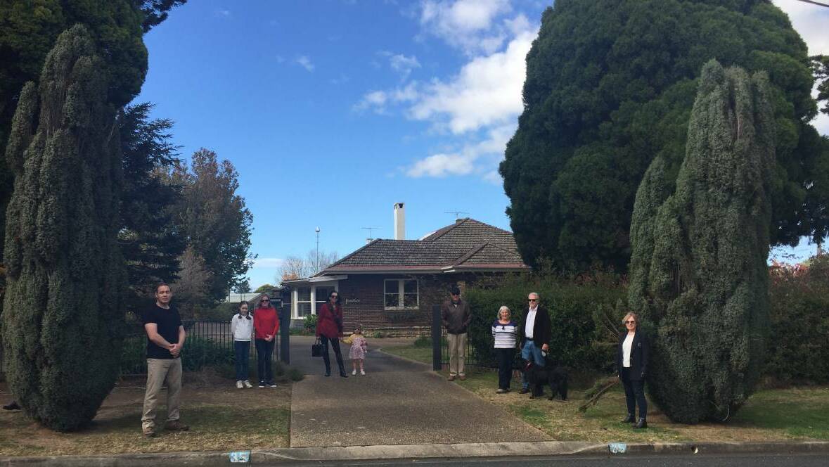 Some of the residents who have rallied to preserve historically-significant properties in Bowral.