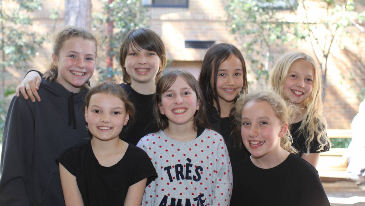 The Social Science Team: Sophie Alexander, Hannah Day and Sophie Goodisson (Year 6), Elizabeth Griffin-Peters, Amelia Hazlett, Olivia Quilty and Scarlett Shadbolt (Year 5). Photo supplied